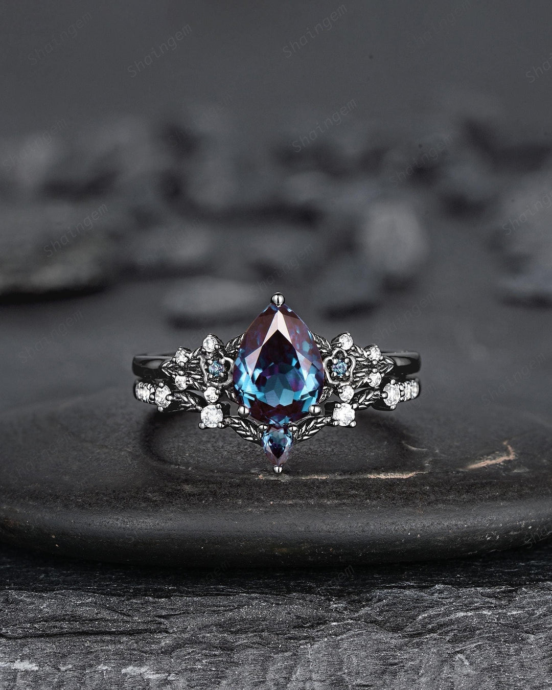 Black Gold Ring