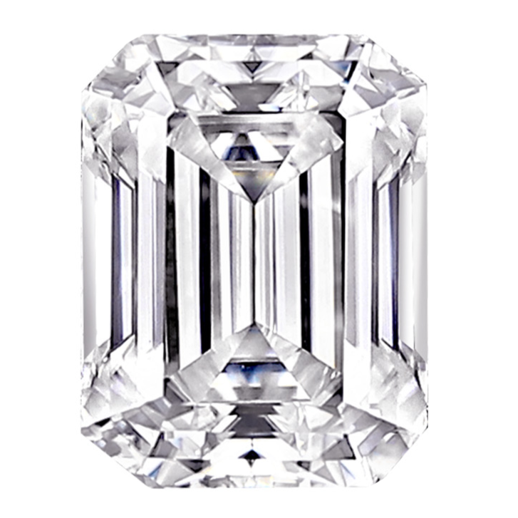 emerald cut stone ring