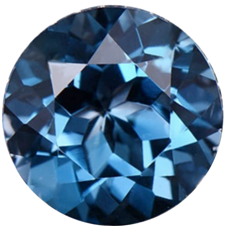 London blue topaz engagement ring
