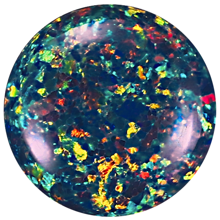 black fire opal ring