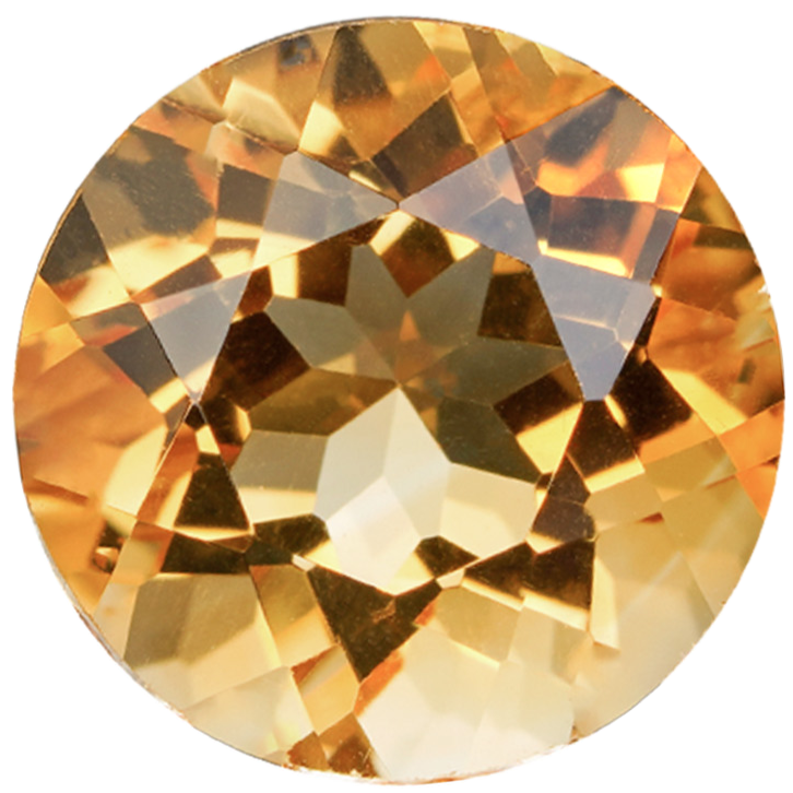 citrine engagement ring