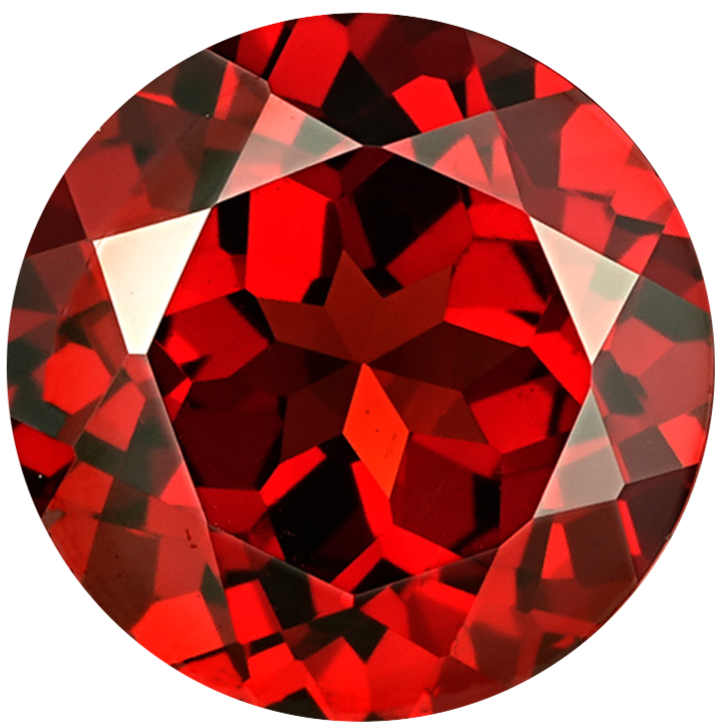 garnet engagement ring